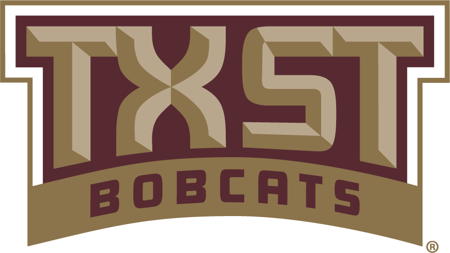 Texas State Bobcats 2017-Pres Secondary Logo v2 diy DTF decal sticker